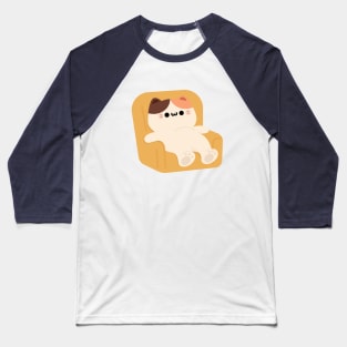 Lazy cat Baseball T-Shirt